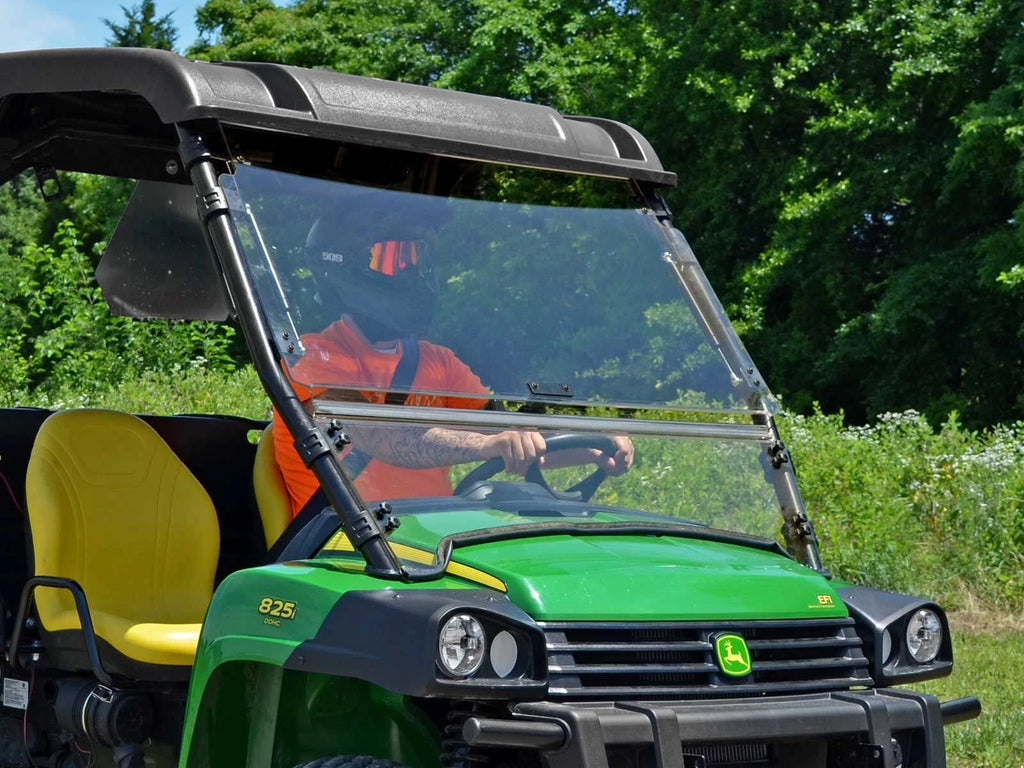 Scratch Resistant Flip Windshield for John Deere Gator (See Fitment)