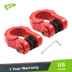 D Ring Split Shackle 3/4" with 7/8" Screw Pin 44000LBS Black