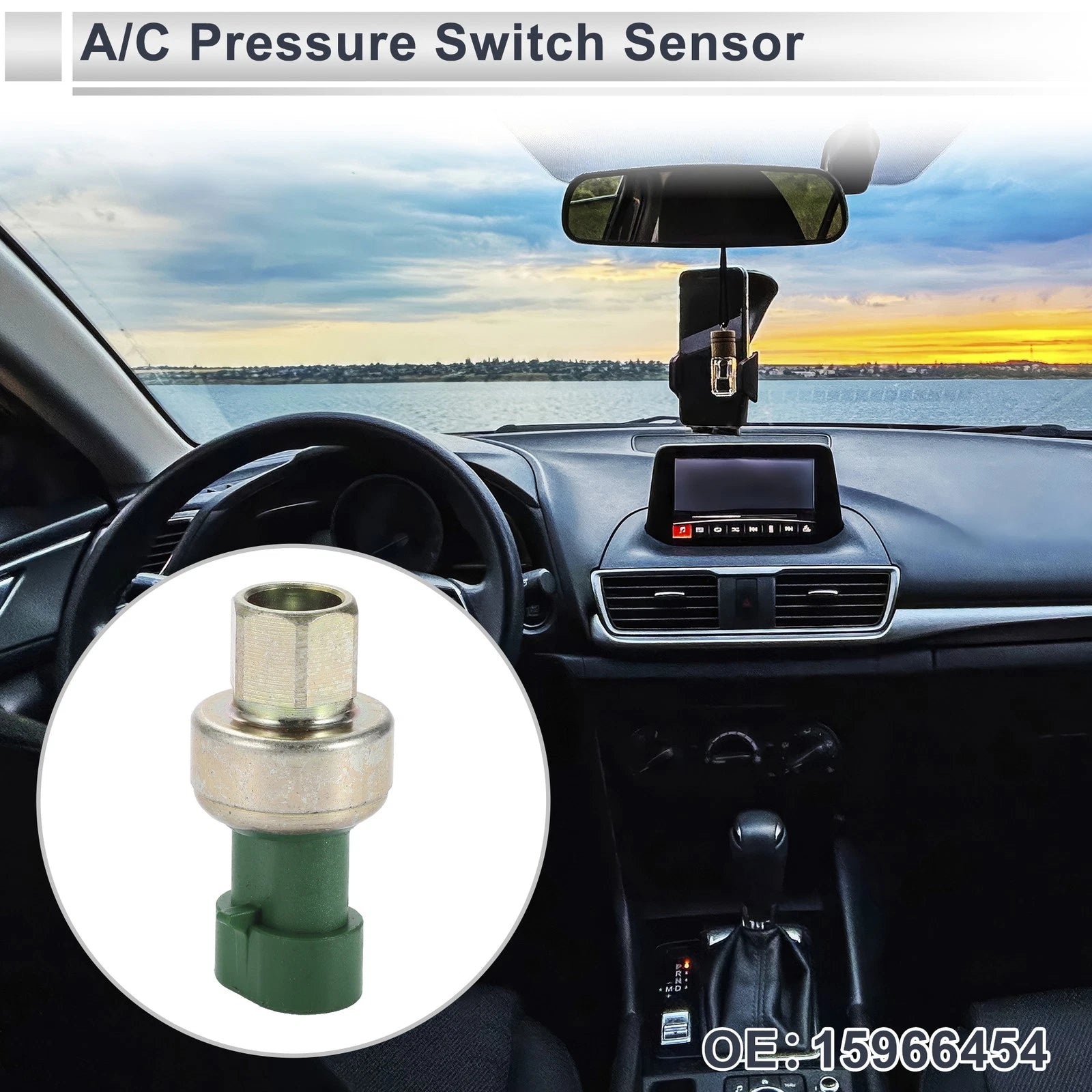 A/C Pressure Switch Sensor for Chevrolet Silverado 1500 (1999–2002) No. 15966454