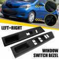 Set of 2 Window Switch Panel Bezel Trim for Toyota Yaris (2012–2014)