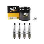 Wix Engine Oil Filter & NGK V-Power Spark Plugs Kit for Toyota Previa (1991–1997)