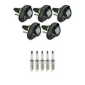 Set of 5 NGK Ignition Coils & Iridium Spark Plugs for Canyon Colorado (2004–2012)