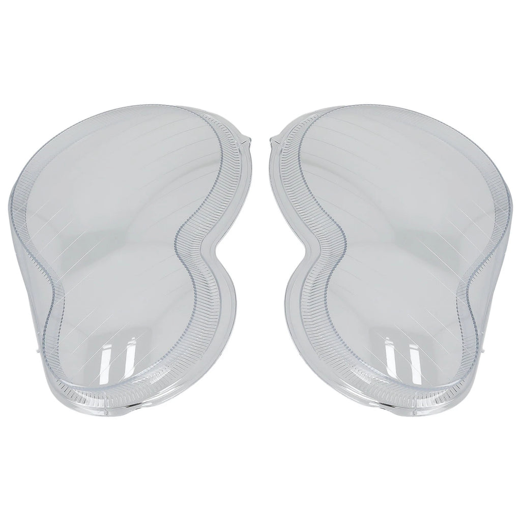 Pair Headlamp Lens Cover for Mercedes Benz C-Class (2001–2007)