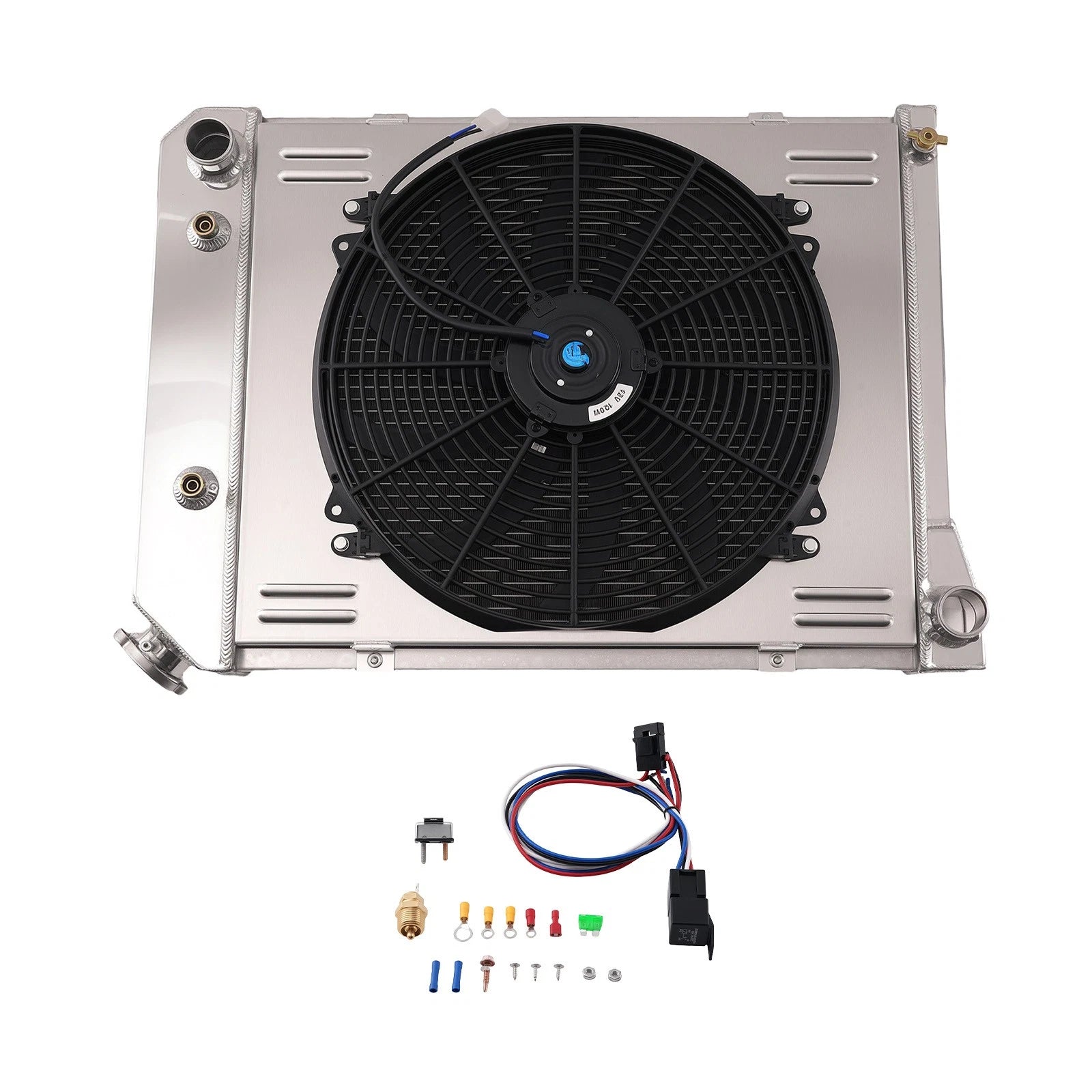 3 Row Radiator Fan Shroud Relay Kit for Buick Regal (1980–1987)