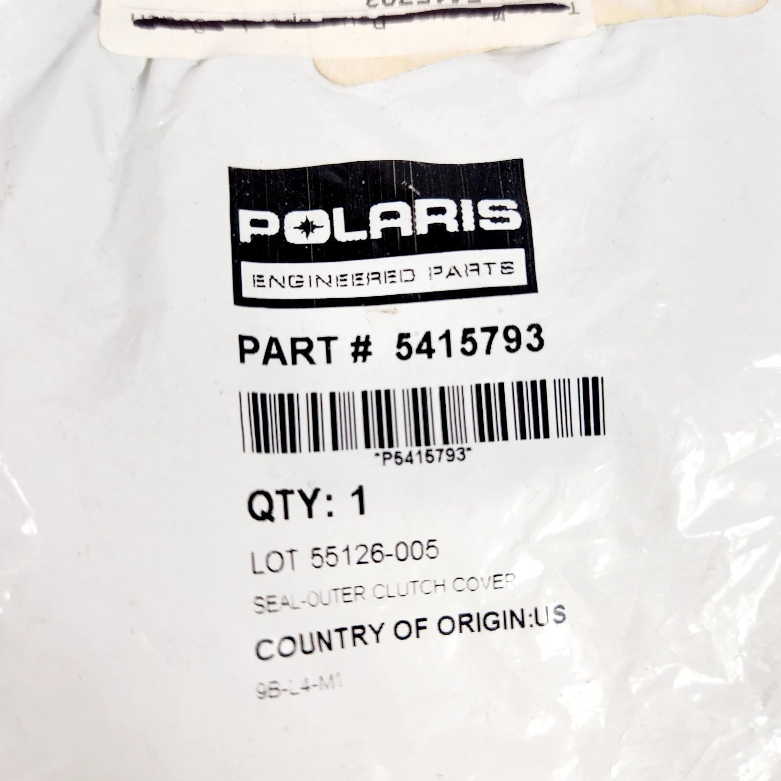 Outer Clutch Cover Seal for Polaris RZR XP Turbo XP 4 (2016–2018) 5415793