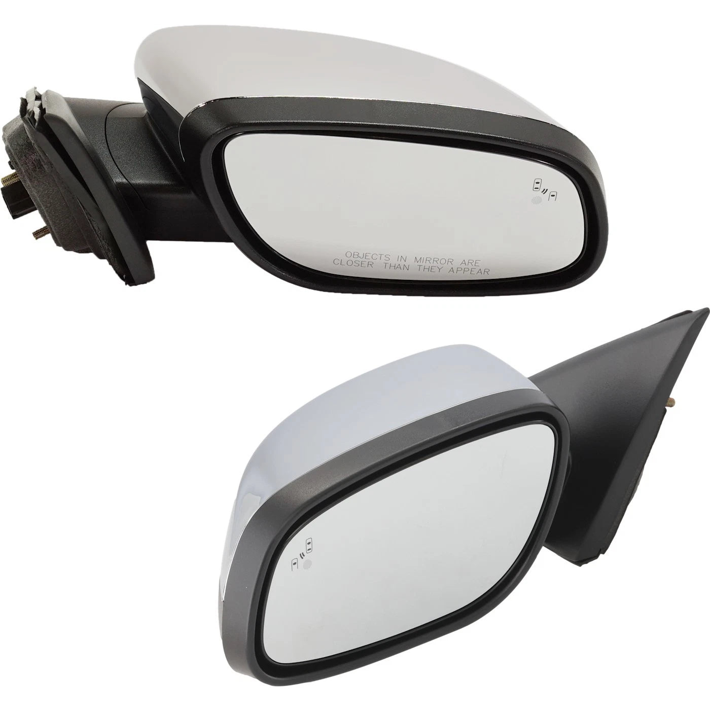 Set of 2 Heated Mirrors for Ford Taurus