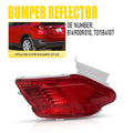 Rear Bumper Reflector Light for Toyota RAV4 (2013–2015) Left Side EI