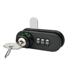 3 Digit Zinc Alloy Mechanical Lock for Drawers Cabinets Boats Campervans