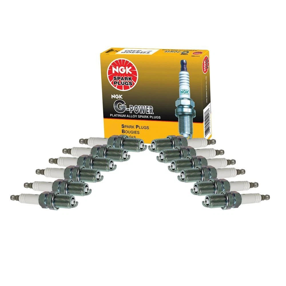 Set of 12 NGK G-Power Platinum Spark Plugs for Mercedes Rolls Royce BMW V12