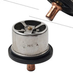 Engine Coolant Thermostat with Gasket for Volvo D12 Series (2000–2005) 8149182 1544683