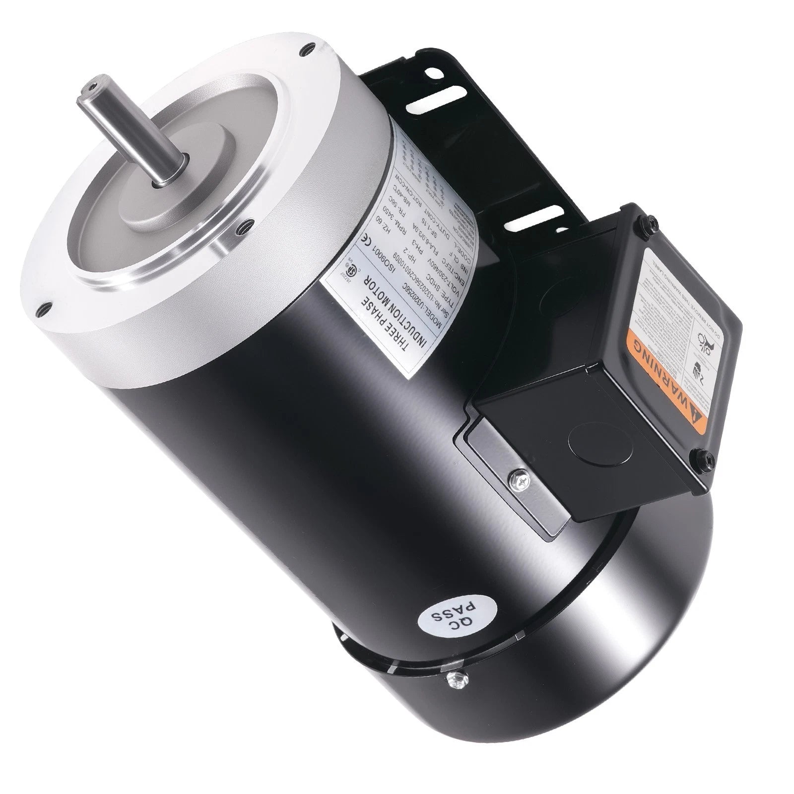 2 HP Electric Motor for Air Compressor (230/460V, 3 Phase, 3450 RPM)