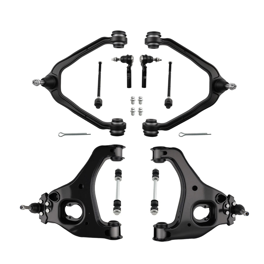 10pcs Front Control Arms Suspension Kit for Silverado Sierra 1500 (1999–2006)