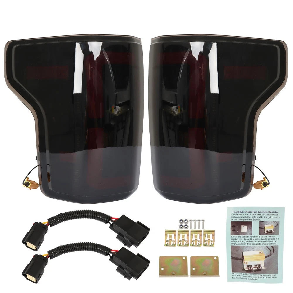 Tail Light Assembly Set for Ford F150 (2015–2020) LED Right + Left Side