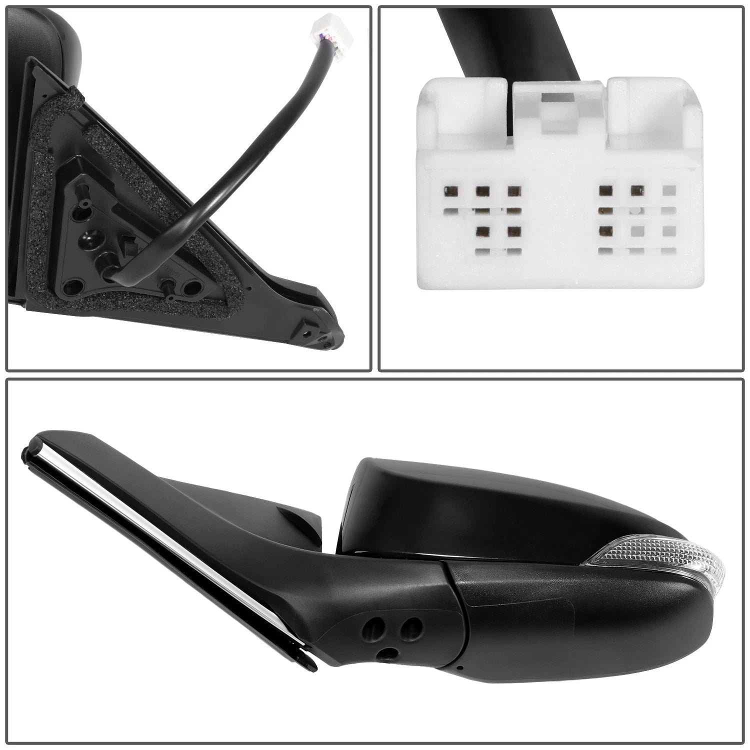 OE Style Side Rear View Door Mirror for Dodge Ram 1500-3500 (1994–2002)
