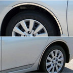 Wheel Trim Long Chrome Stainless Luxury FX for 2013–2015 Nissan Sentra