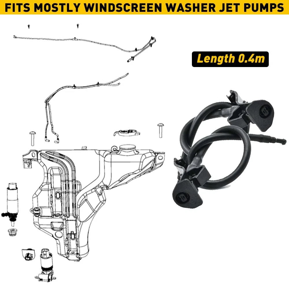 Windshield Wiper Washer Nozzle Sprayer Jet for Ford Mustang (2010–2014)