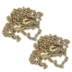 2X 3/8" G70 Tow Chain for Flatbed Truck Trailer