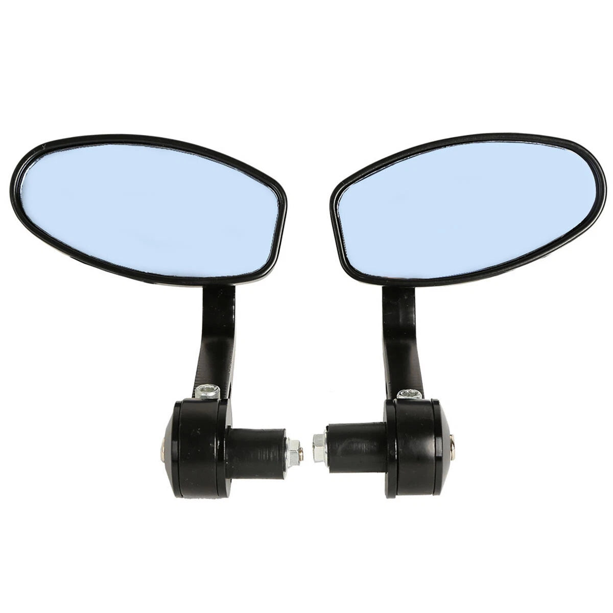 7/8" Bar End Rearview Mirrors for Harley Honda Yamaha (Fits )