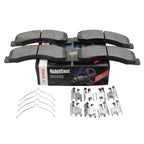 Set of 4 Bosch QuietCast Front Semi-Metallic Brake Pads for Excursion F-250 (2000–2005)