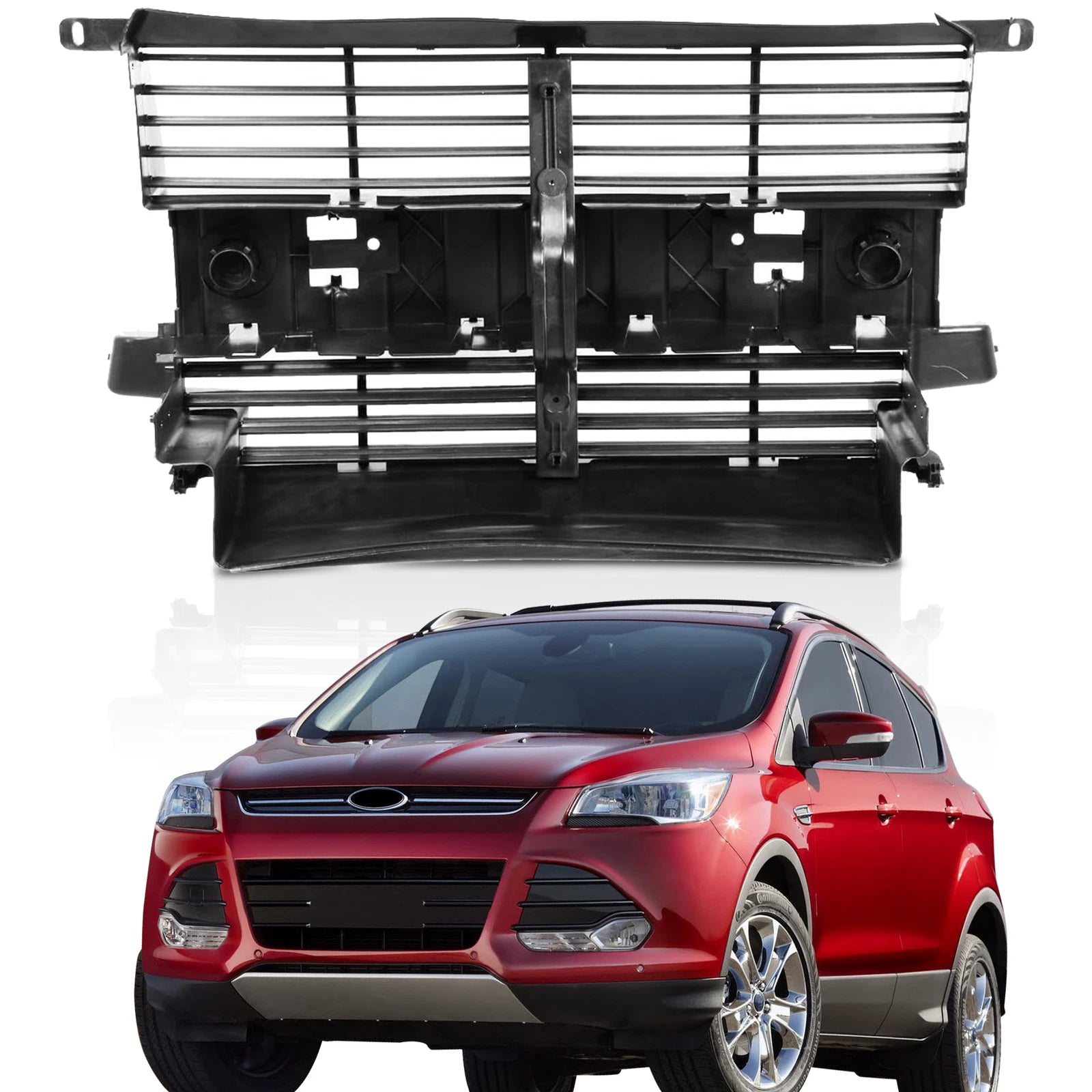 Front Radiator Shutter Grille for Ford Escape (2013–2016)