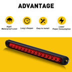 2X 15LED Sealed Truck Trailer 3rd Brake Stop Tail Light Bar for Make Model (YYYY–YYYY)