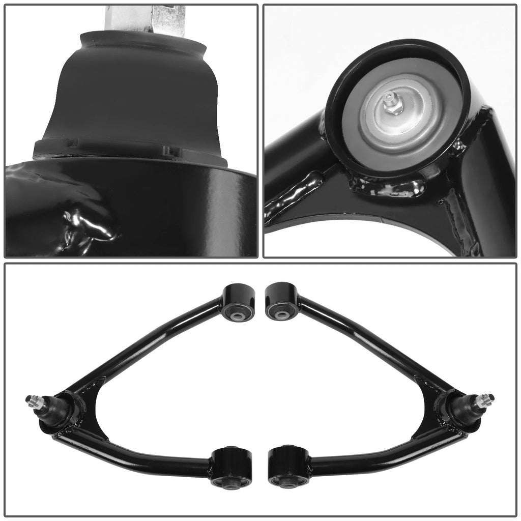Set of 2 Tubular Front Upper Control Arms for Sierra Silverado 1500 (2007–2019)