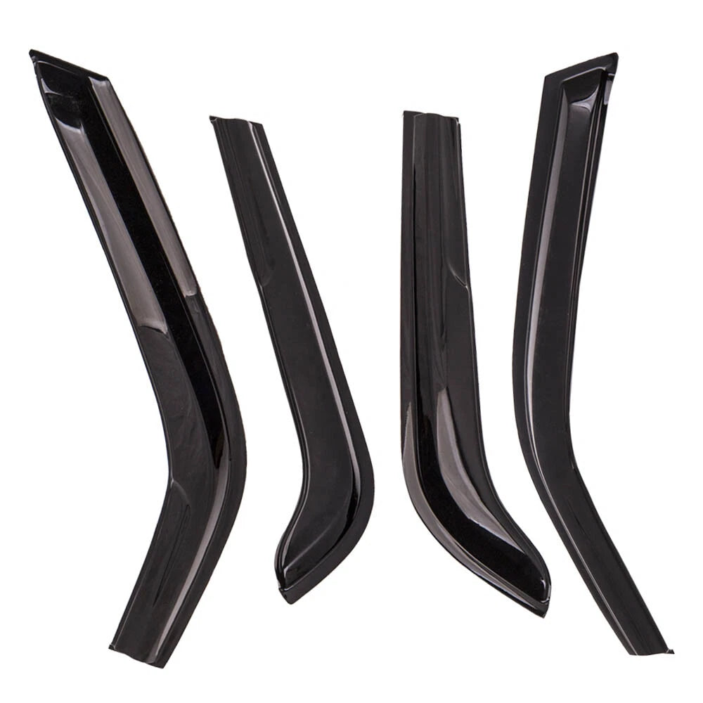 Window Vent Visors Rain Guards Deflector Shade For Ford Focus 2012-2018