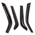 Window Vent Visors Rain Guards Deflector Shade For Ford Focus 2012-2018