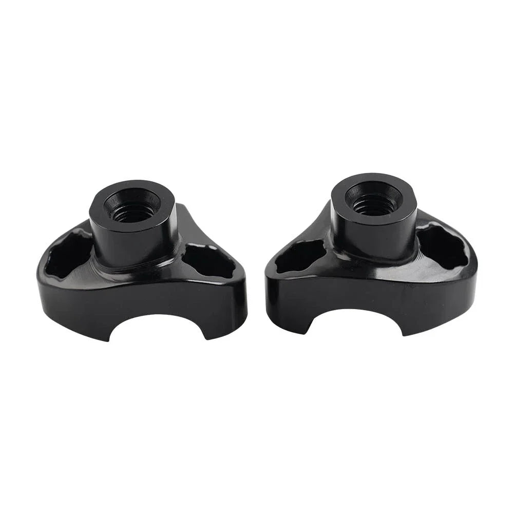 1" CNC Handlebar Risers for Harley Dyna Heritage Softail Sportster