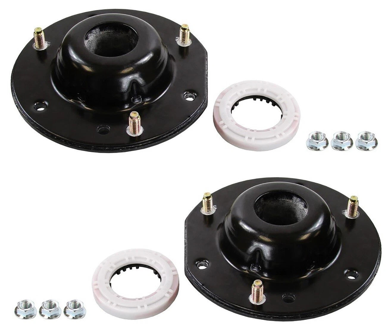 Set of 2 Front Strut Mounts for Pontiac G6, Chevy Malibu (2005–2010)