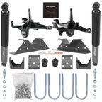 Performance Lowering Shock Kit 3" Front 6" Rear for GMC C15 Pickup (1973–1987)