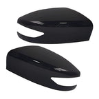 2 x Exterior Mirror Side Mirror Frame Caps for Nissan Altima Sedan, Sentra (2013-2018)