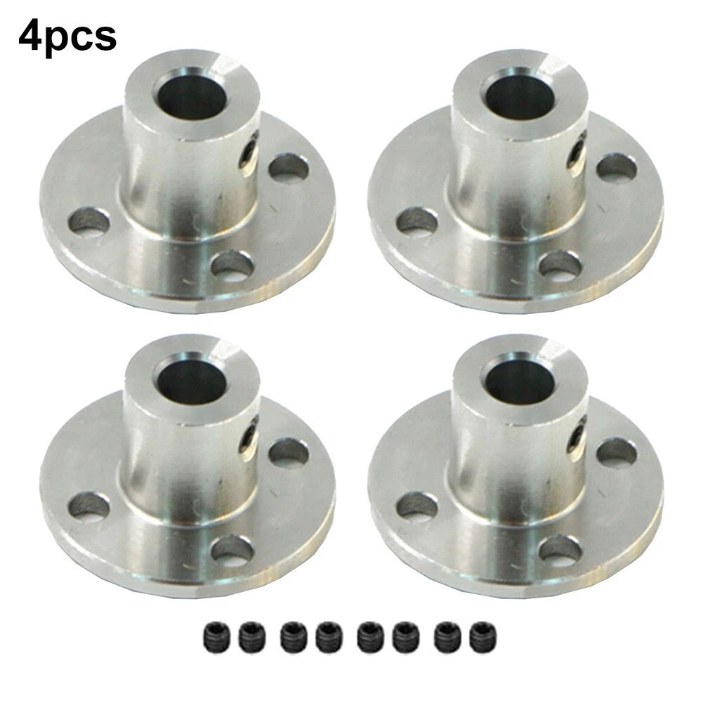 Set of 4 Motor Couplings for 6mm Inner Diameter Shaft