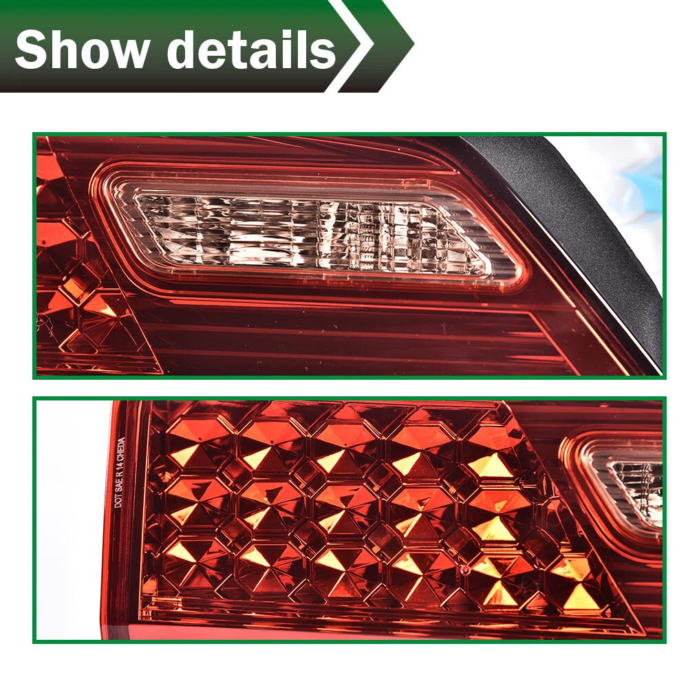 Rear Left Right Inner Tail Light Brake Lamp for Honda HR-V (2016–2017)