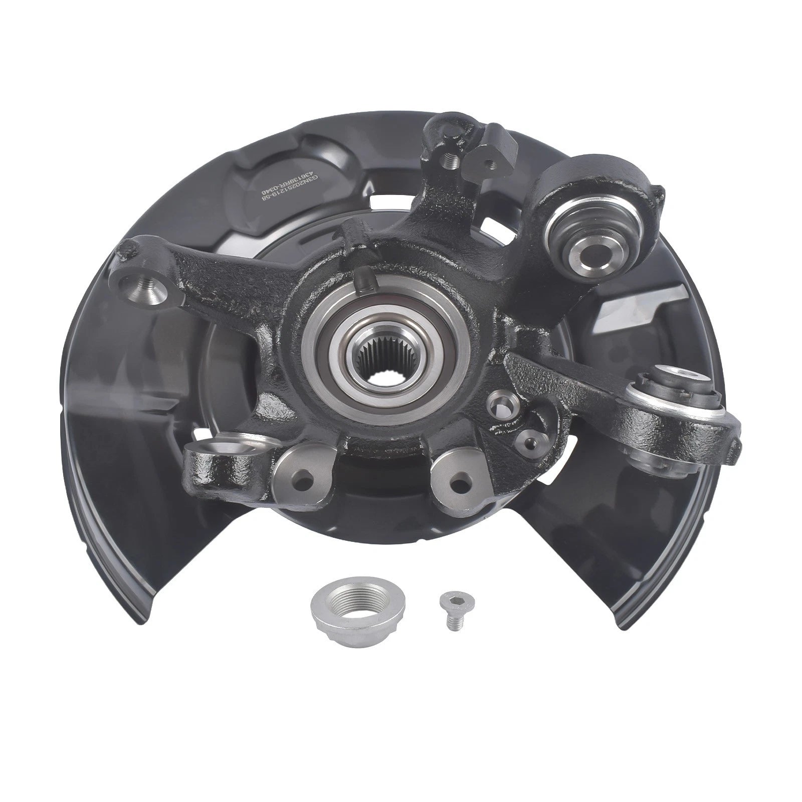 Rear Passenger Side Steering Knuckle & Hub Bearing for BMW 335i 2007–2013