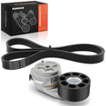2X Serpentine Belt Drive Component Kit for Ford F-650