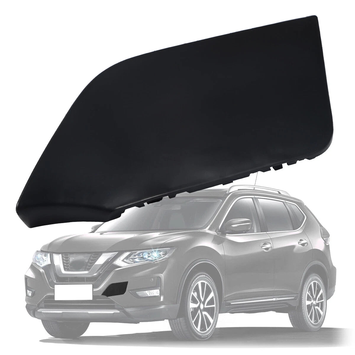 Front Bumper Towing Hook Cover Cap for Nissan Rogue (2017–2020) 622A0-6FL0H