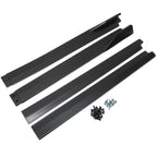 Set of 4 Black Side Skirt Extensions for Toyota Camry (2018–2023)