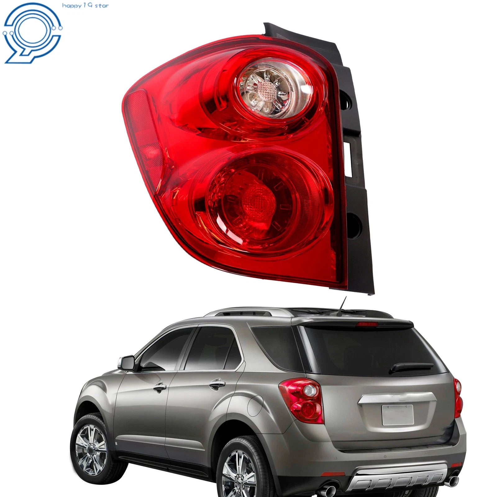 Tail Lights for Chevy Equinox (2010-2015) Driver Left Side Replacement