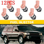 Set of 12 Fuel Injectors for Nissan Xterra Frontier Pathfinder (1996–2004)
