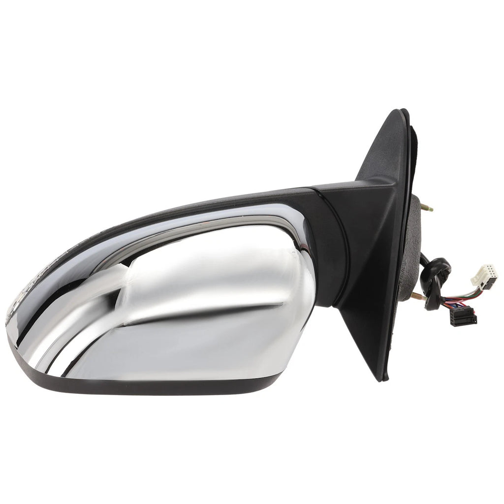 Left Heated Manual Folding Mirror for 2022 Jeep Grand Cherokee WK Chrome
