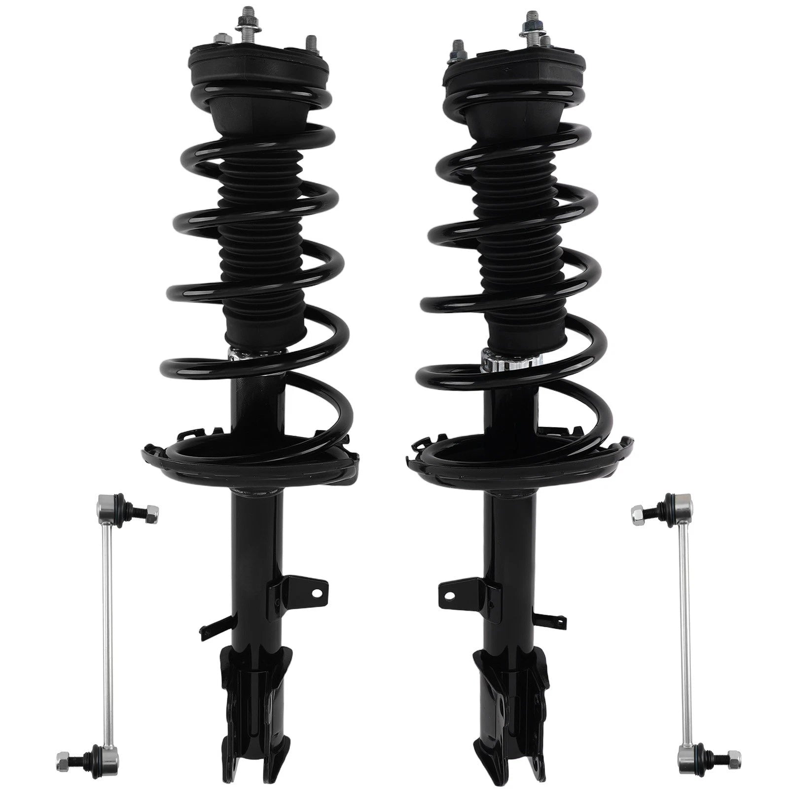Rear Shock Strut Coil Spring Sway Bar Link Kit for Toyota Highlander Venza (2008–2021)