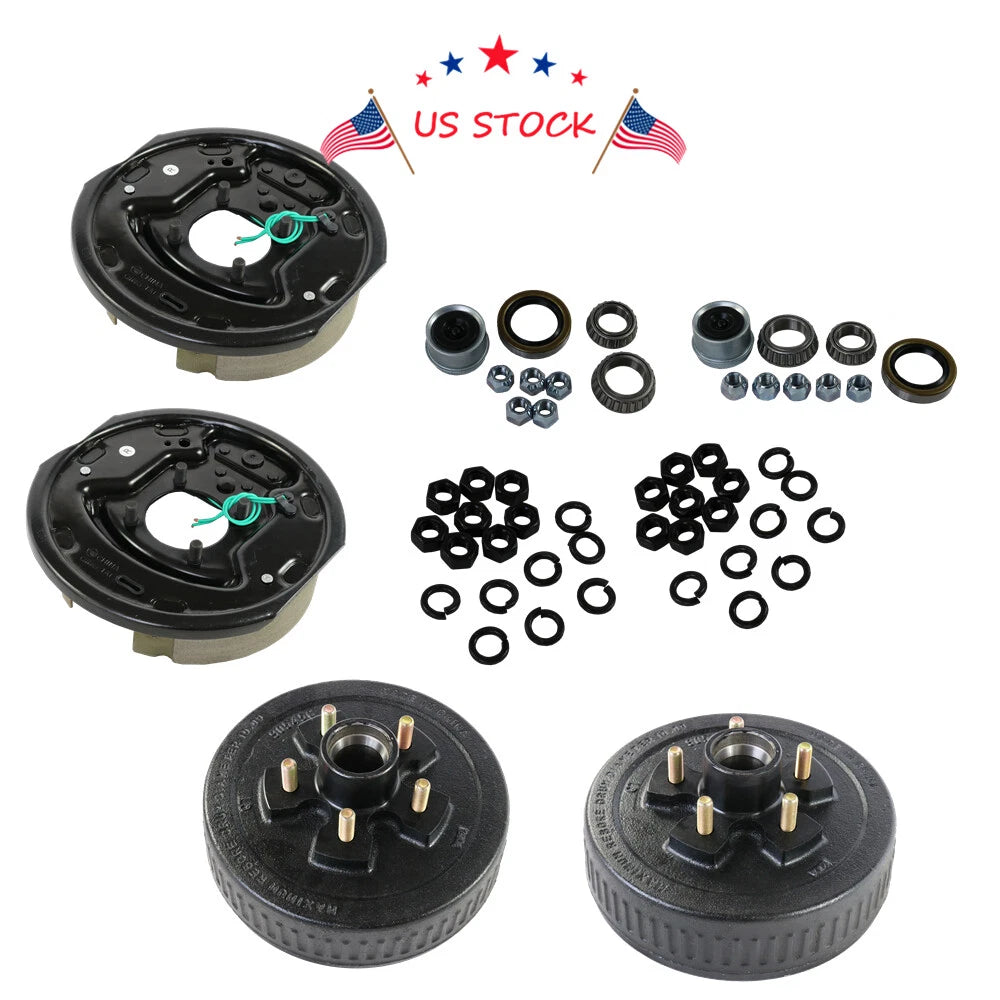 Electric Brake Kit for 3500 lbs Axle (10" x 2-1/4")