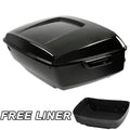 Black King Trunk for Harley Touring Electra Street Road Glide (2014–Up)