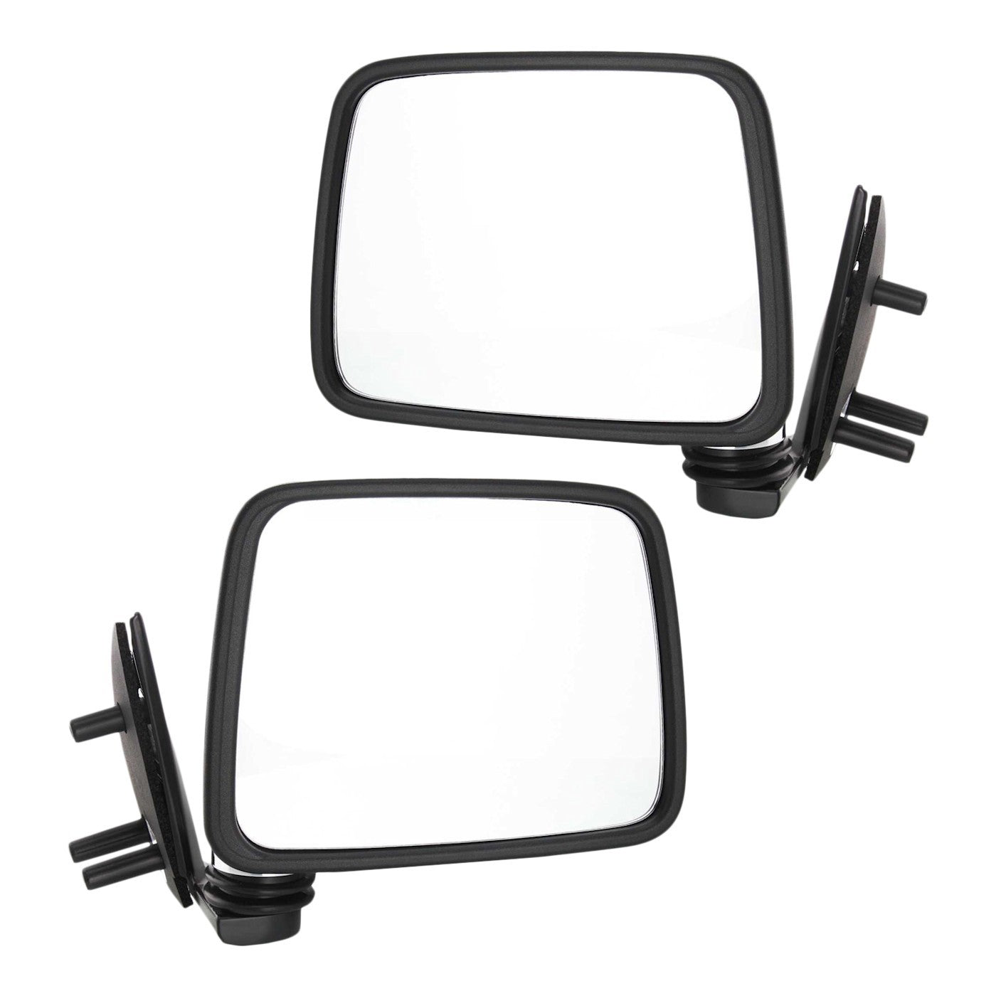 Chrome Manual Side View Mirrors for Nissan Pathfinder D21