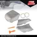 Front Door Armrest Cover for Honda Pilot (2009–2015) Gray Leather