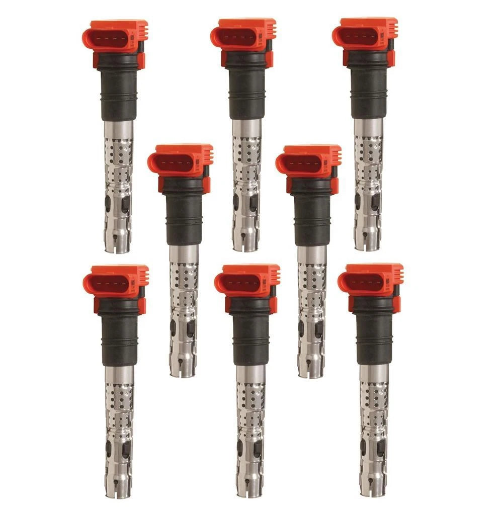 Set of 8 Ignition Coils for Audi A6 A8 Allroad Quattro S4 4.2L V8