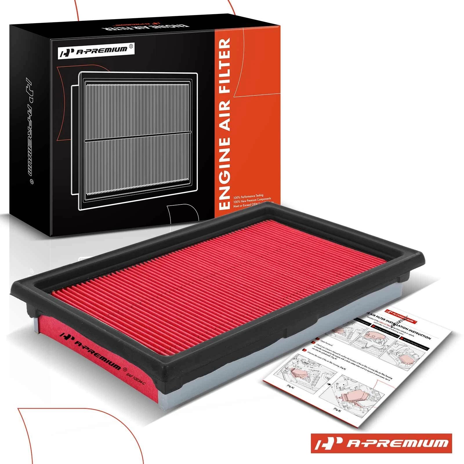 Engine Air Filter for Nissan Versa (2007–2012), NV200 (2013–2021), Cube (2009–2014)