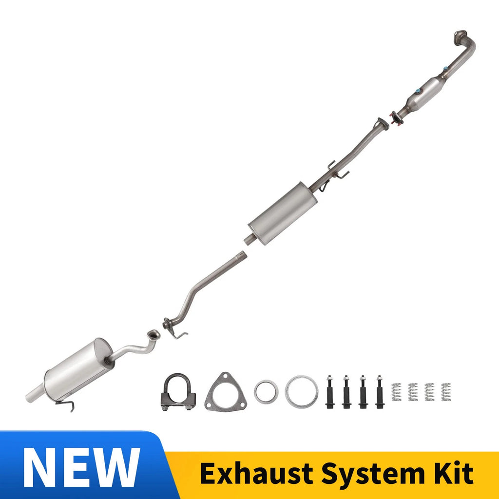Exhaust System Kit for Honda CR-V 2.4L (2007–2009) - Catalytic Muffler Assembly