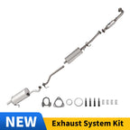 Exhaust System Kit for Honda CR-V 2.4L (2007–2009) - Catalytic Muffler Assembly